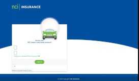 
							         NCI Insurance: PC Customer Portal								  
							    