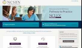 
							         NCLEX Examinations :: Pearson VUE								  
							    