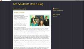 
							         ncn Students Union Blog								  
							    