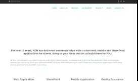 
							         NCN Technology: Software Consulting - Web, Mobile Apps ...								  
							    