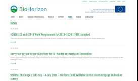 
							         NCP Bio Horizon: News - BioHorizon NCP								  
							    