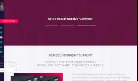 
							         NCR Counterpoint POS Support Solutions - Computer SOS								  
							    