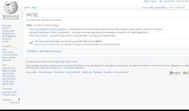 
							         NCSL - Wikipedia								  
							    