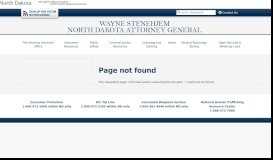 
							         ND CJIS Portal | Attorney General								  
							    