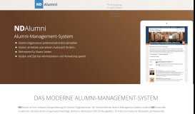
							         NDAlumni - Alumni-Management System für Hochschulen ...								  
							    