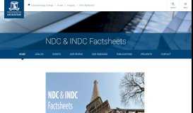 
							         NDC & INDC Factsheets | Climate and Energy College								  
							    