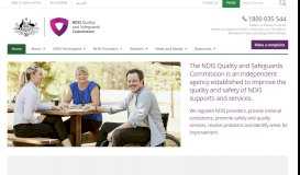 
							         NDIS Quality and Safeguards Commission: Home								  
							    