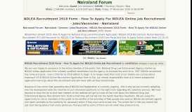
							         NDLEA Recruitment 2018 Form - How To Apply For NDLEA Online Job ...								  
							    