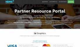 
							         NDMS Partner Resource Portal								  
							    