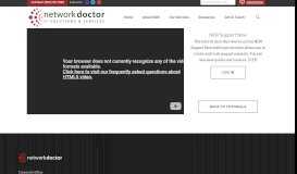 
							         NDR Support Now – Network Doctor								  
							    