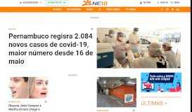 
							         NE10 - Portal do Sistema Jornal do Commercio de Comunicação - Uol								  
							    