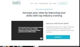 
							         N.E.A.T. Selling™ Online Sales Training Portal! - The Harris ...								  
							    