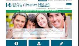 
							         Nebraska Heritage Health: Home Page								  
							    
