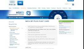 
							         NECA BP Plus Fleet Card								  
							    