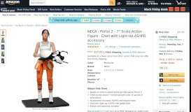 
							         NECA - Portal 2 - 7” Scale Action Figure - Chell with ... - Amazon.com								  
							    