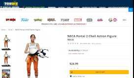 
							         NECA Portal 2 Chell 7 Action Figure - ToyWiz								  
							    