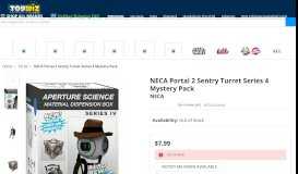 
							         NECA Portal 2 Sentry Turret Series 4 Mystery Pack - ToyWiz								  
							    