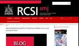
							         Necrotizing Enterocolitis in Premature Infants RCSIsmj staff writer ...								  
							    