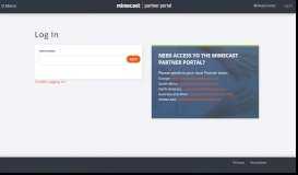 
							         Need access to the Mimecast Partner Portal?								  
							    