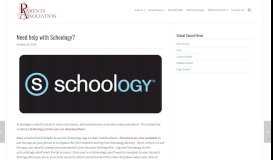 
							         Need help with Schoology? – Lab Parents Association								  
							    