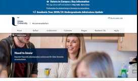 
							         Need to know - Ulster University Accommodation								  
							    