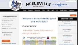 
							         Neelsville Middle School								  
							    