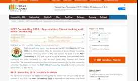 
							         NEET Counselling 2019 - Exams Planner								  
							    