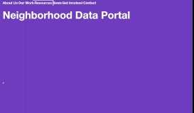 
							         Neighborhood Data Portal | Pratt Center for Community Development								  
							    