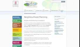 
							         Neighbourhood Planning - Woking 2027								  
							    