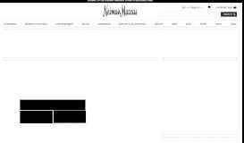 
							         Neiman Marcus: Designer Clothing, Shoes, Handbags, & Beauty								  
							    