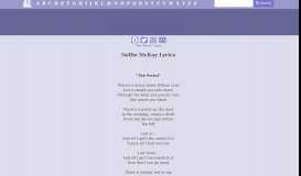 
							         Nellie McKay - The Portal Lyrics | AZLyrics.com								  
							    