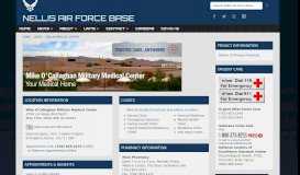 
							         Nellis Medical Center - Nellis Air Force Base - AF.mil								  
							    