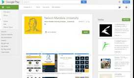 
							         Nelson Mandela University - Apps on Google Play								  
							    