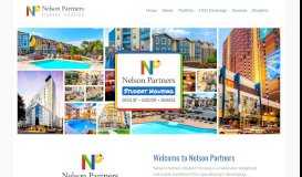 
							         Nelson Partners Student Housing: Develop. Aquire. Invest. Manage								  
							    