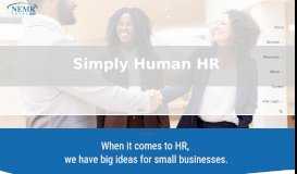 
							         NEMR Total HR: | Delivering HR Expertise								  
							    