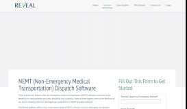 
							         NEMT Dispatch Software - Non Emergency Medical Transportation								  
							    