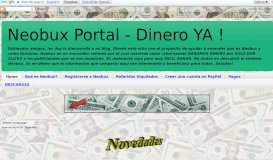 
							         Neobux Portal - Dinero YA !								  
							    