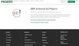 
							         NEP | Pagero								  
							    