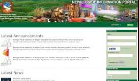 
							         Nepal Trade Portal								  
							    