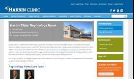 
							         Nephrology Rome | Harbin Clinic								  
							    