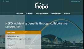 
							         NEPO Portal								  
							    
