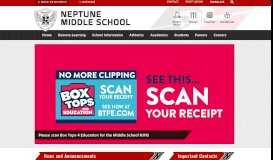 
							         Neptune Middle School								  
							    