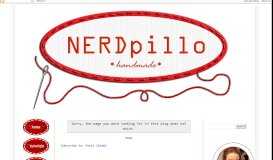 
							         NERDpillo Handmade: Free Portal Cross Stitch Pattern								  
							    