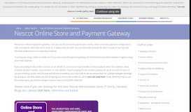 
							         Nescot Online Store and Payment Gateway – Nescot College, Ewell ...								  
							    