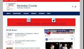 
							         Neshoba County School District								  
							    