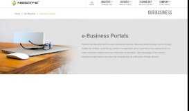
							         Nesote Solutions - eBusiness Portals - Nesote Technologies								  
							    