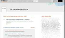 
							         Nestle Foods Jobs and Vacancies in Nigeria June 2019 | MyJobMag								  
							    