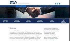 
							         Net-Centric Enterprise Services (NCES) | DSA Inc.								  
							    