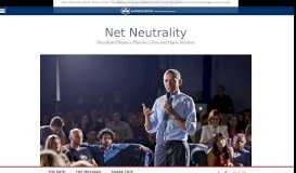 
							         Net Neutrality: A Free and Open Internet | The White House								  
							    