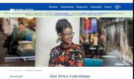 
							         Net Price Calculator | North Seattle College								  
							    